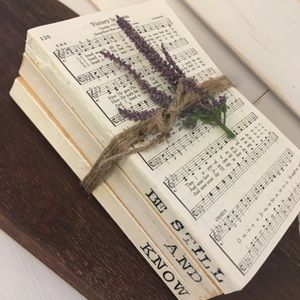 BE STILL AND KNOW a Stamped Word Book Set